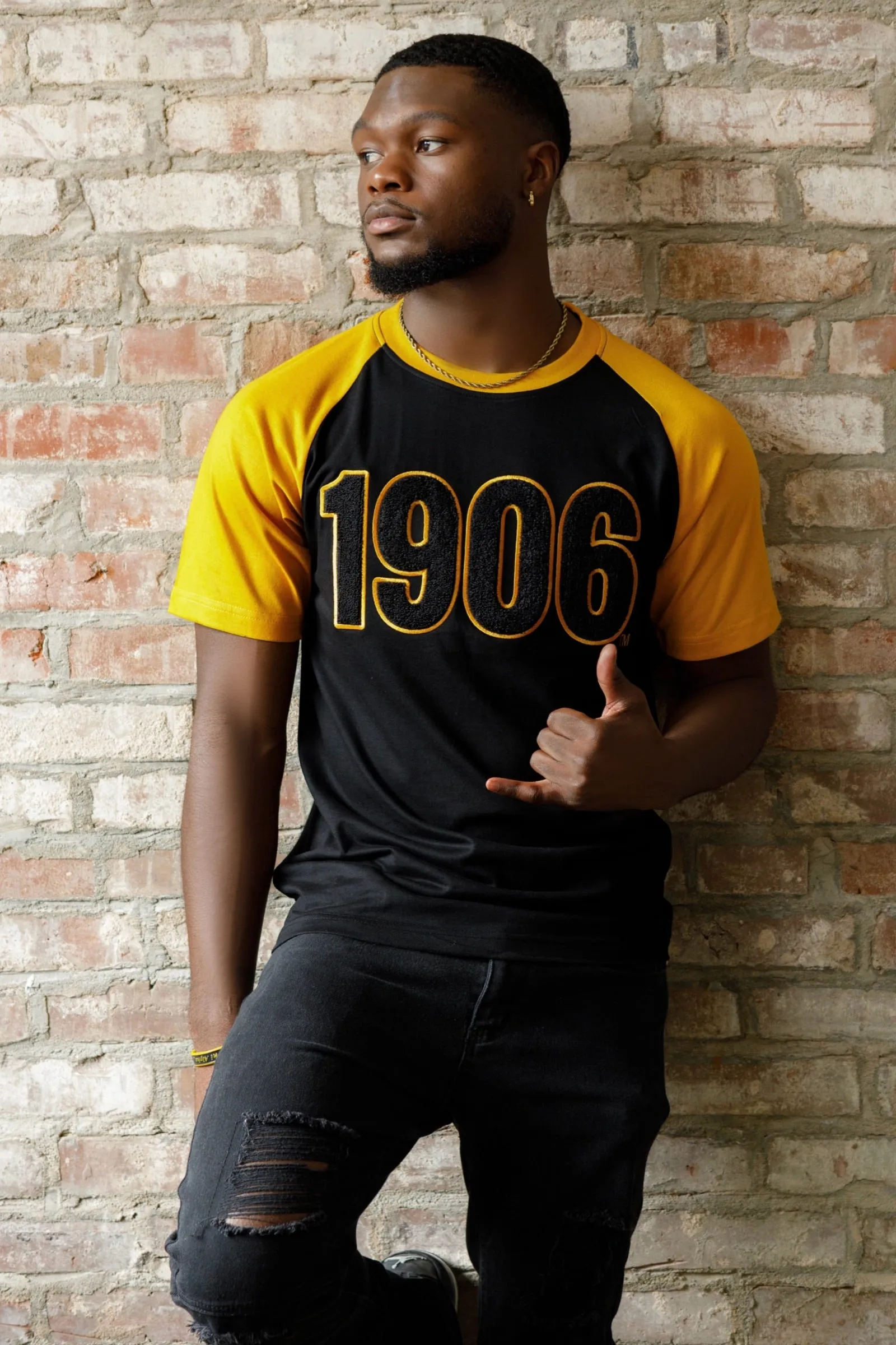 1906 Raglan Chenille Tee