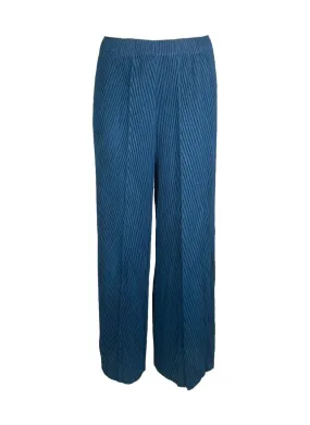 3240048 Pocket Pleated Pants *Turquoise