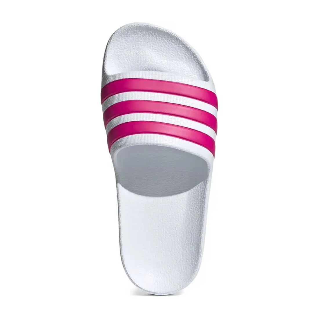 Adidas Girl's Adilette Aqua White/Pink