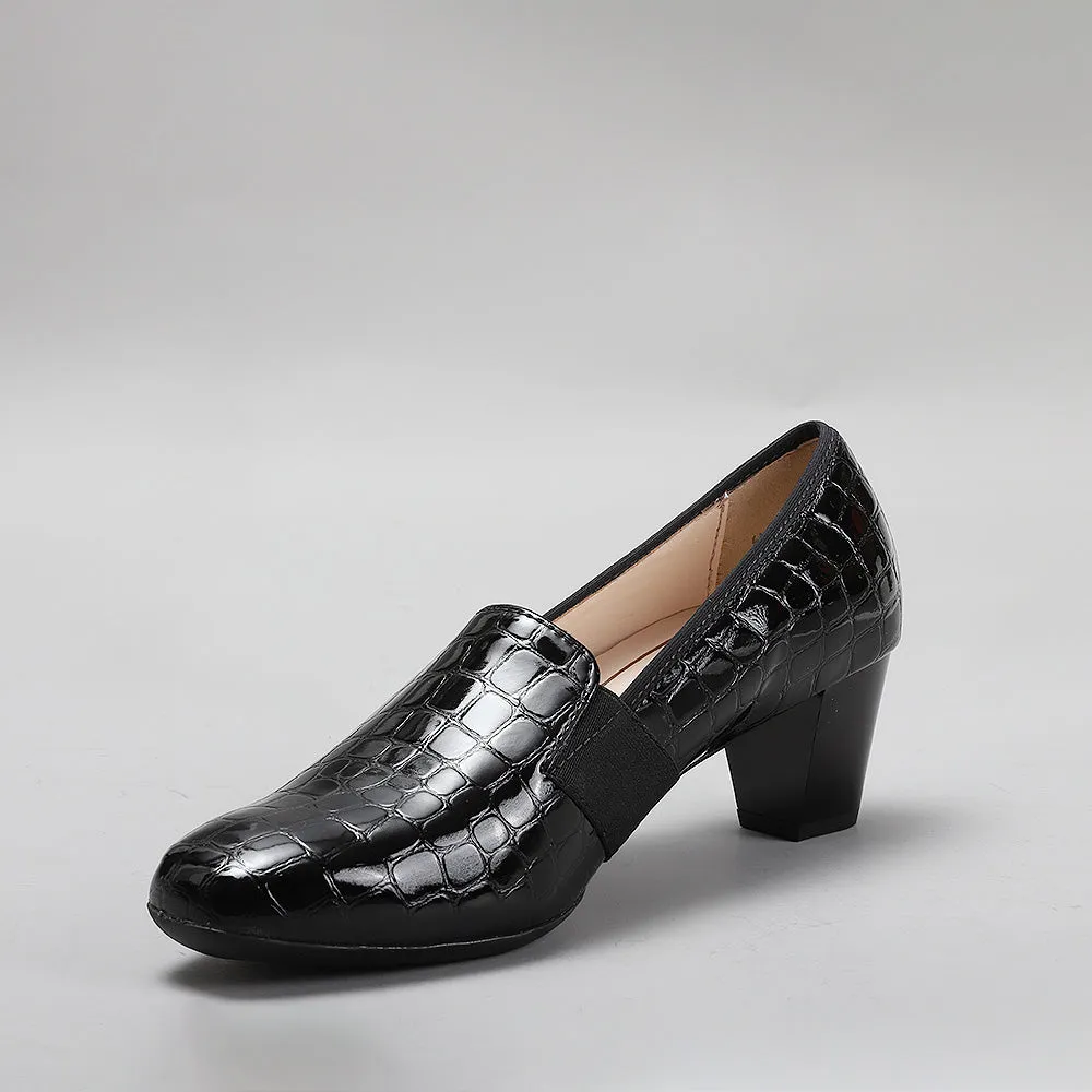 ARA - 12-18004-07 VERONA - BLACK PATENT