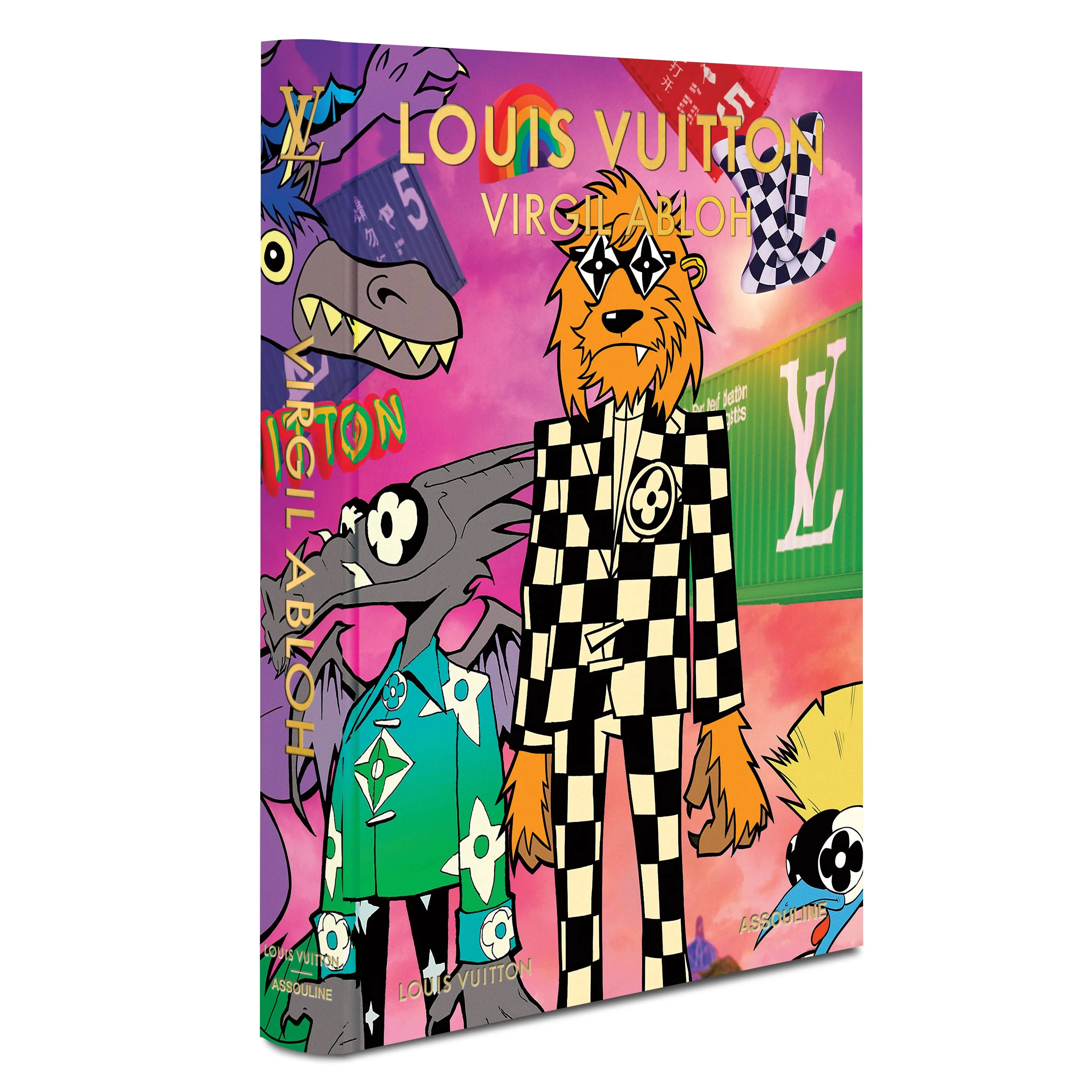 Assouline Louis Vuitton: Virgil Abloh Cartoon Cover