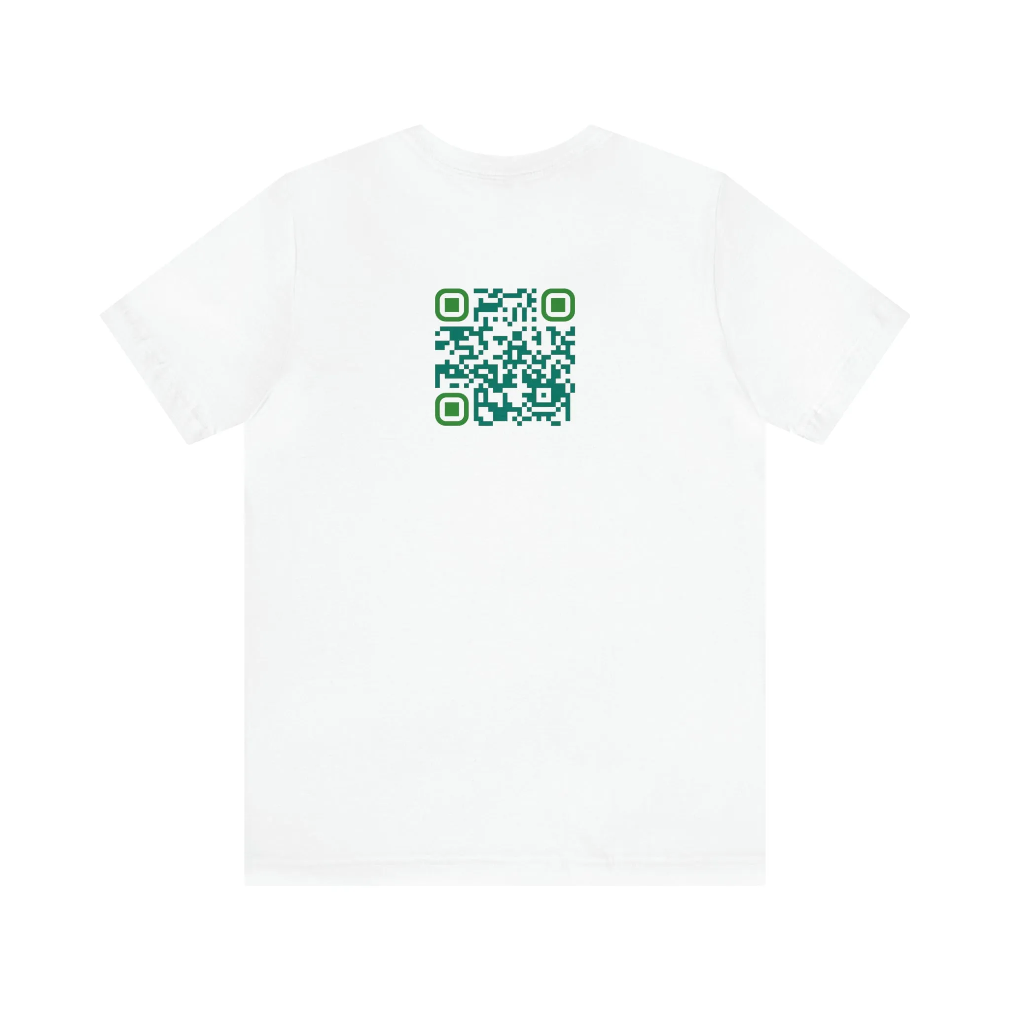 Block Him Unisex Jersey Short Sleeve Tee, QR Code T-shirt, Hidden Message t-shirt, Positive T-shirt, Empowering T-shirt, Uplifting Message T-shirt