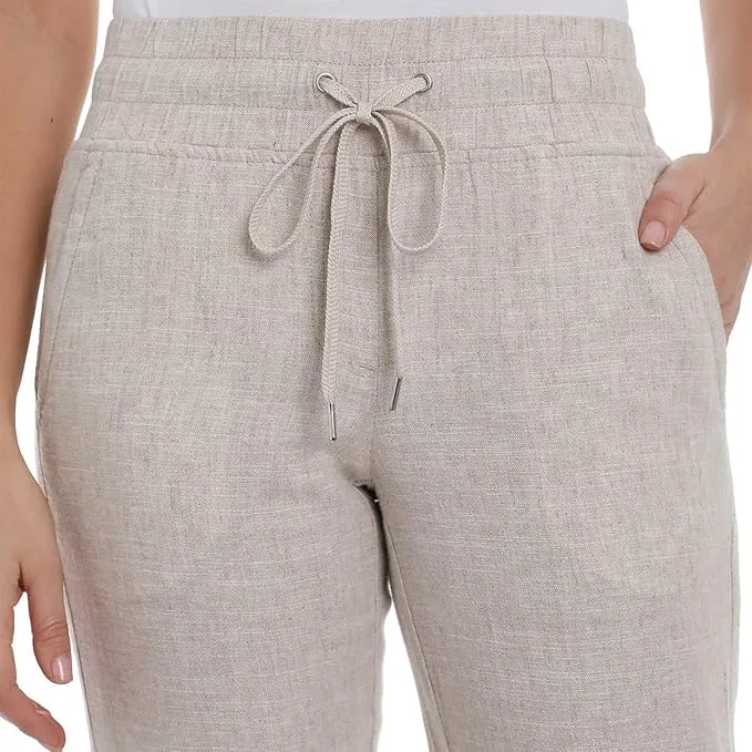 Briggs Women's Linen Blend Jogger