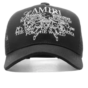 Cherub Trucker Hat - Black