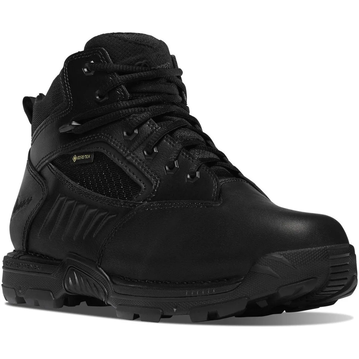 Danner Men's Striker Bolt 4.5" Plain Toe WP Duty Boot -Black- 26630