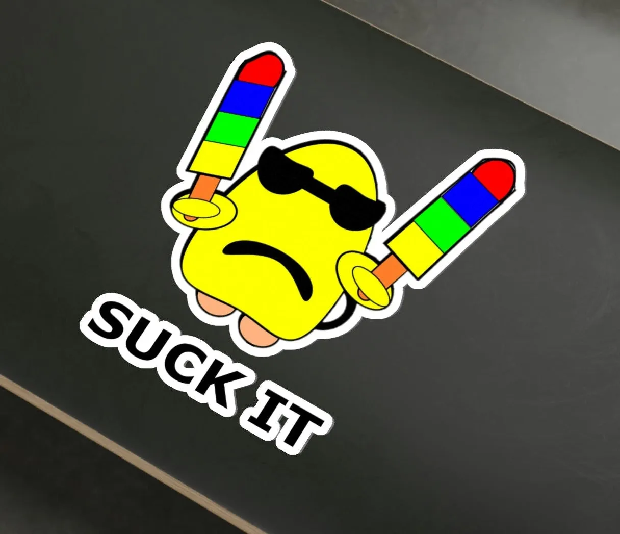 Die-Cut Stickers - Suck It