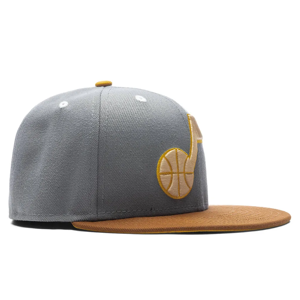 Feature x New Era Fossils Everywhere 59FIFTY Fitted - Utah Jazz