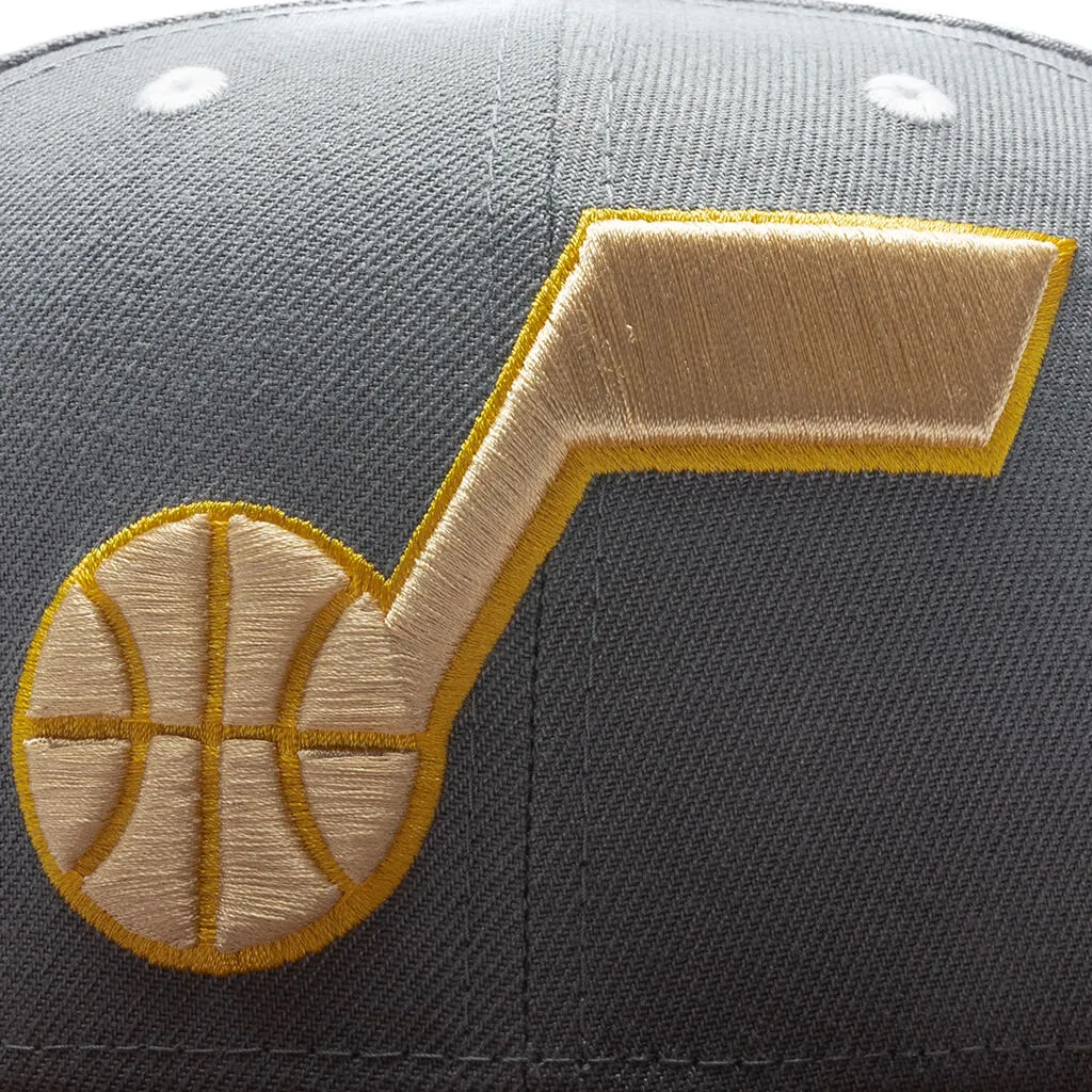 Feature x New Era Fossils Everywhere 59FIFTY Fitted - Utah Jazz