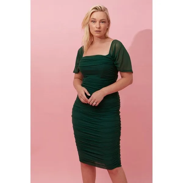 FELICITY RUCHED BODYCON DRESS