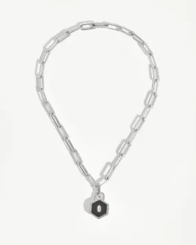 Hex Padlock Chain Necklace