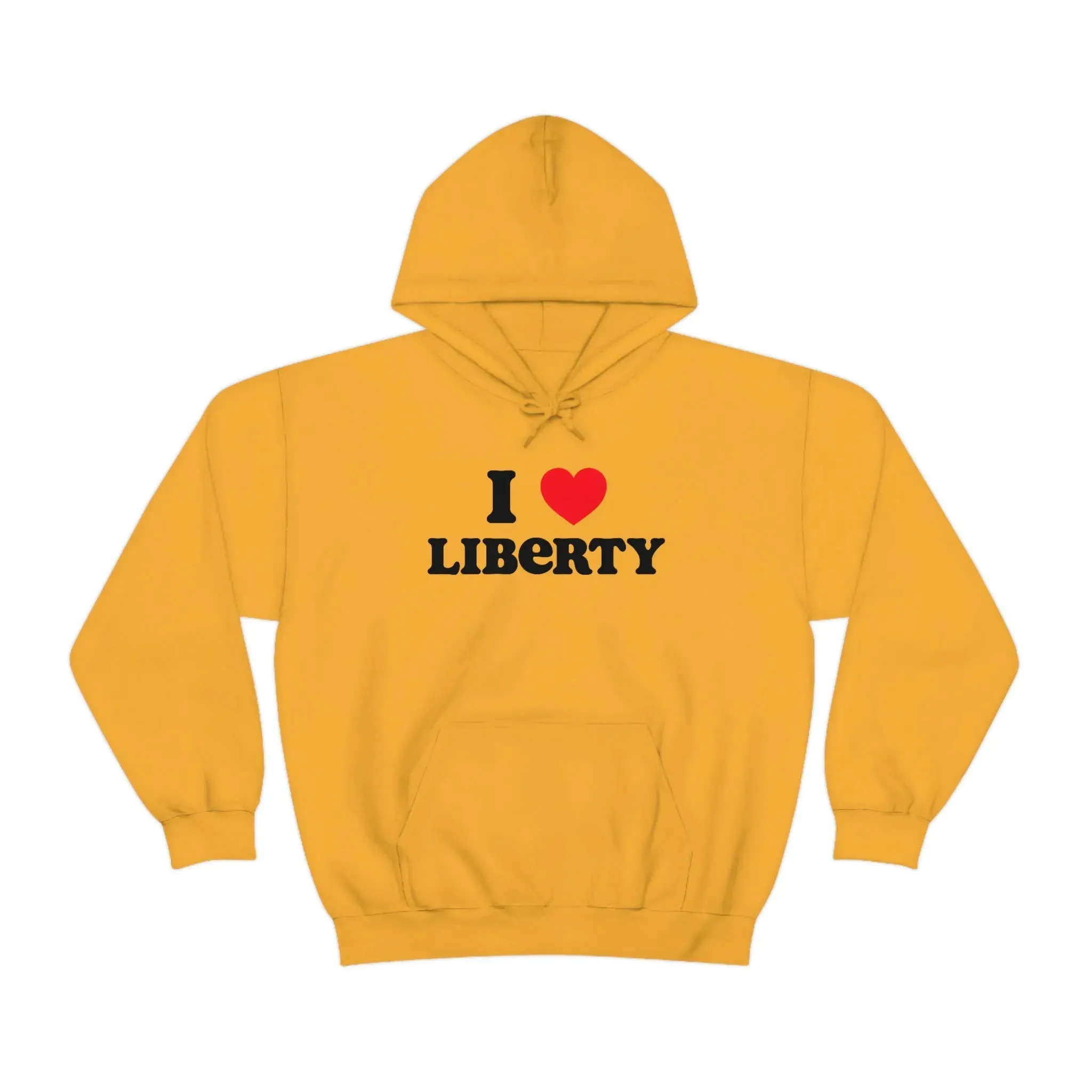 I Heart Liberty Unisex Heavy Blend™ Hooded Sweatshirt