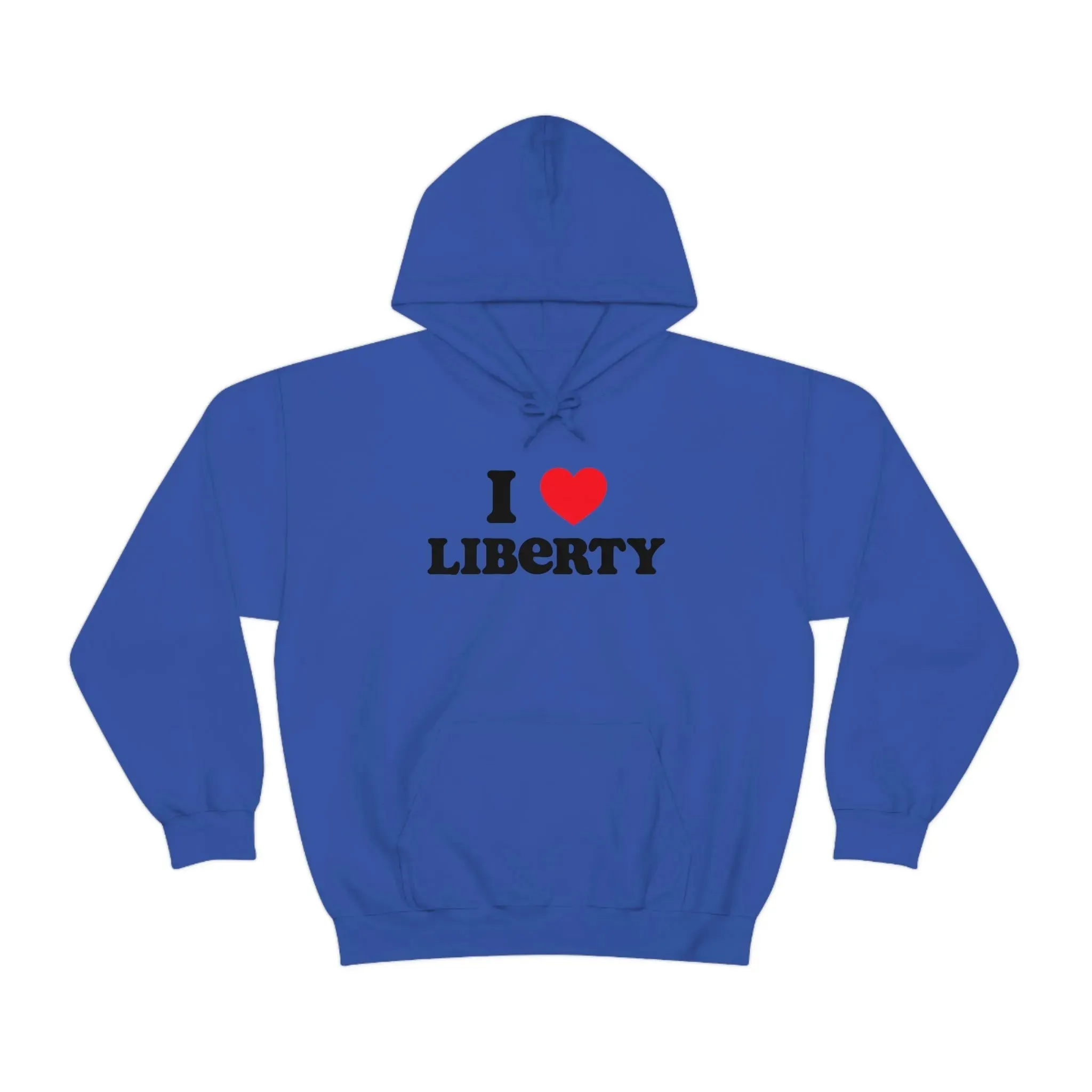 I Heart Liberty Unisex Heavy Blend™ Hooded Sweatshirt