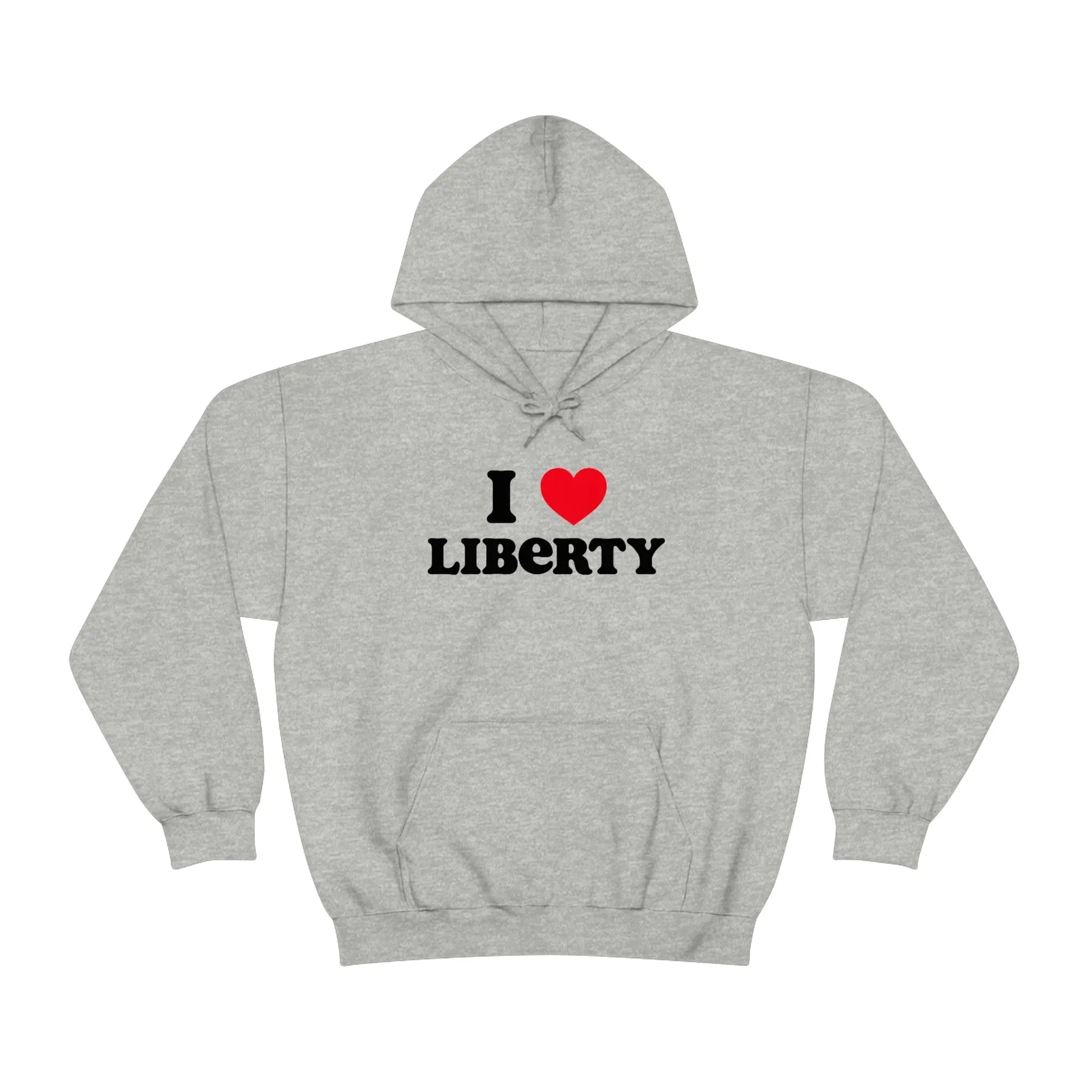 I Heart Liberty Unisex Heavy Blend™ Hooded Sweatshirt