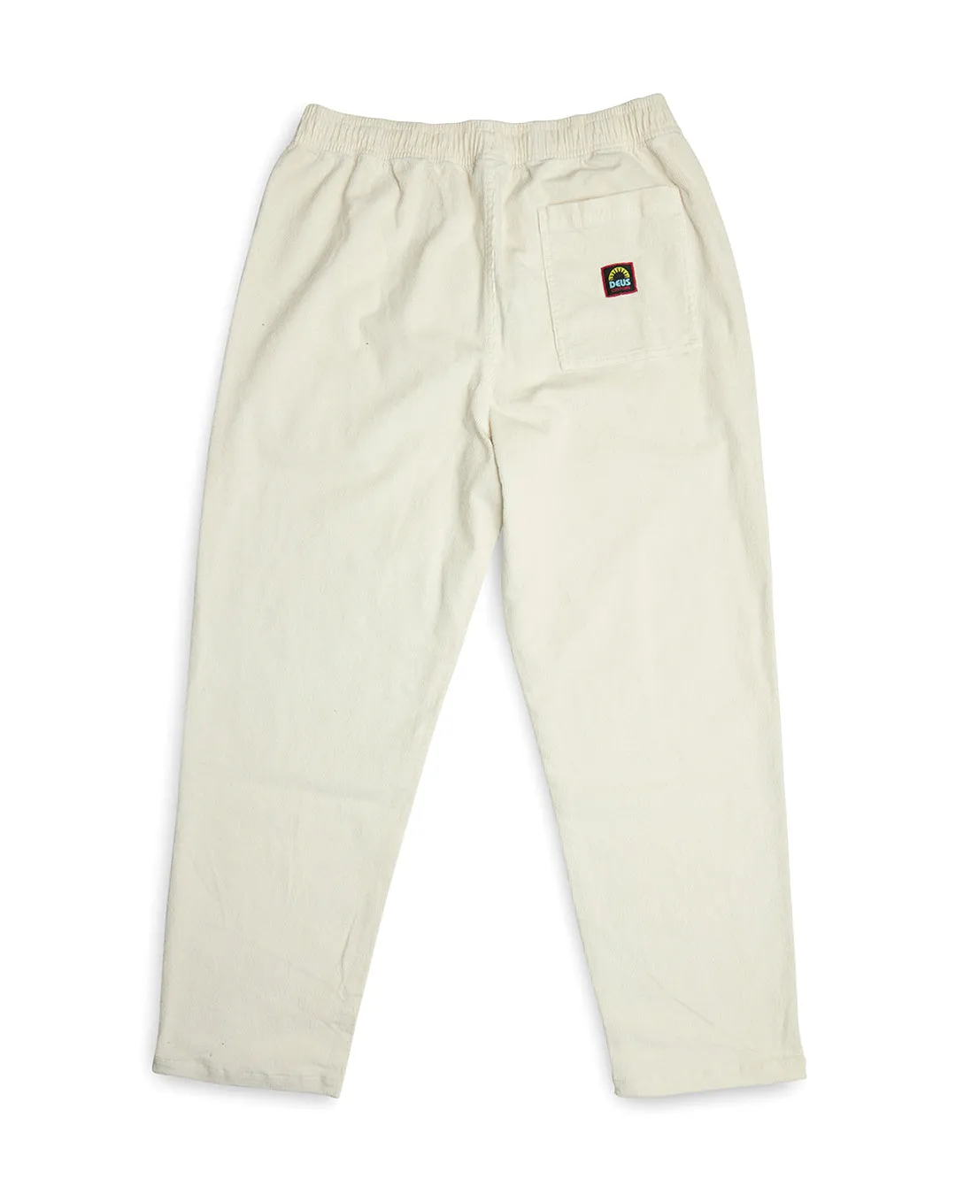 Infinity Cord Beach Pant - Dirty White