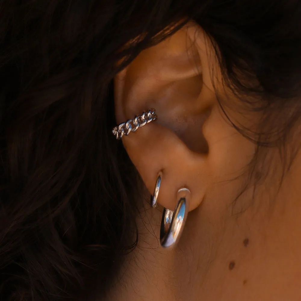 Jane Silver Earcuff