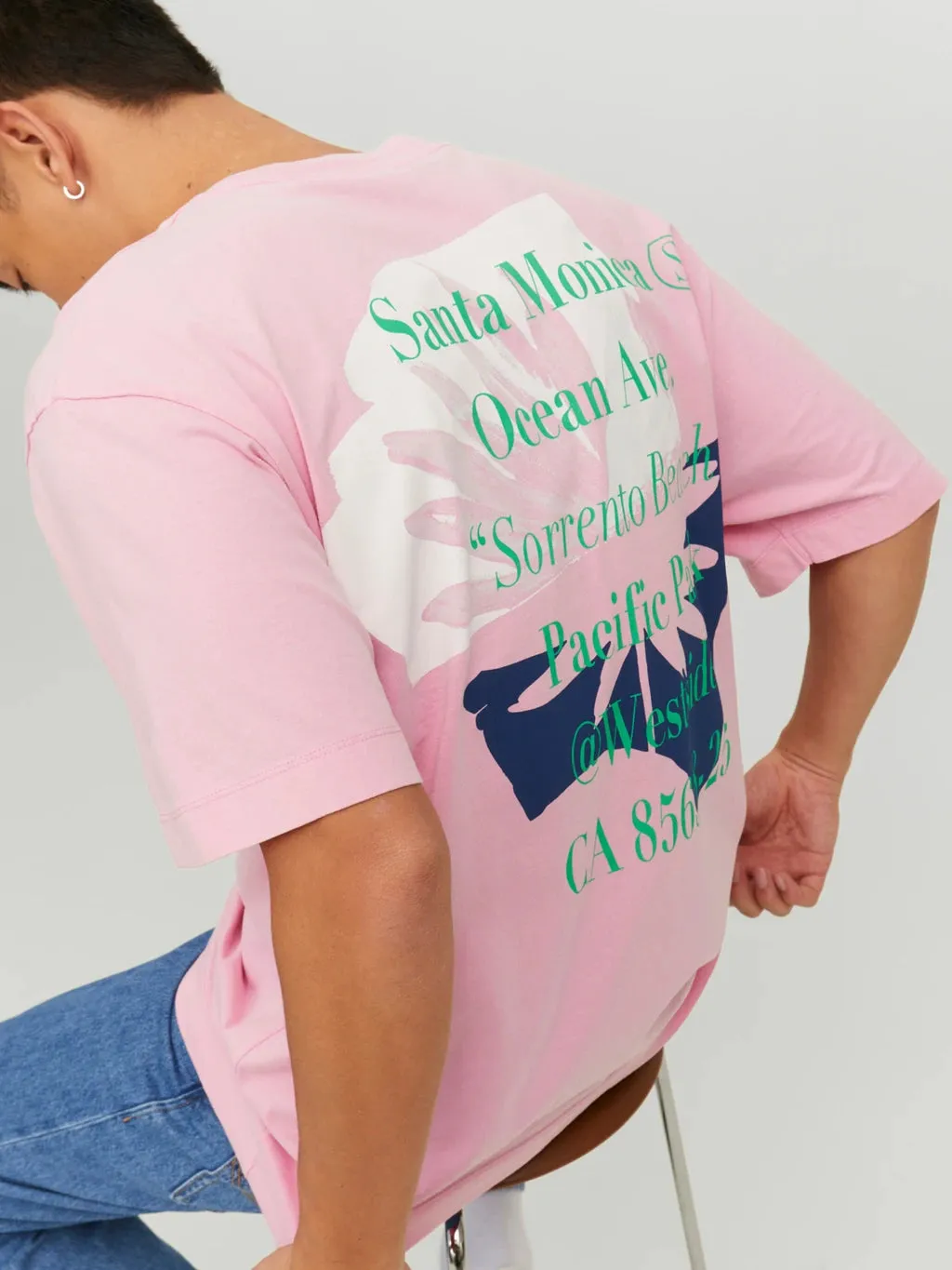 JOREXOTIC Crew Neck Tee (Pink)