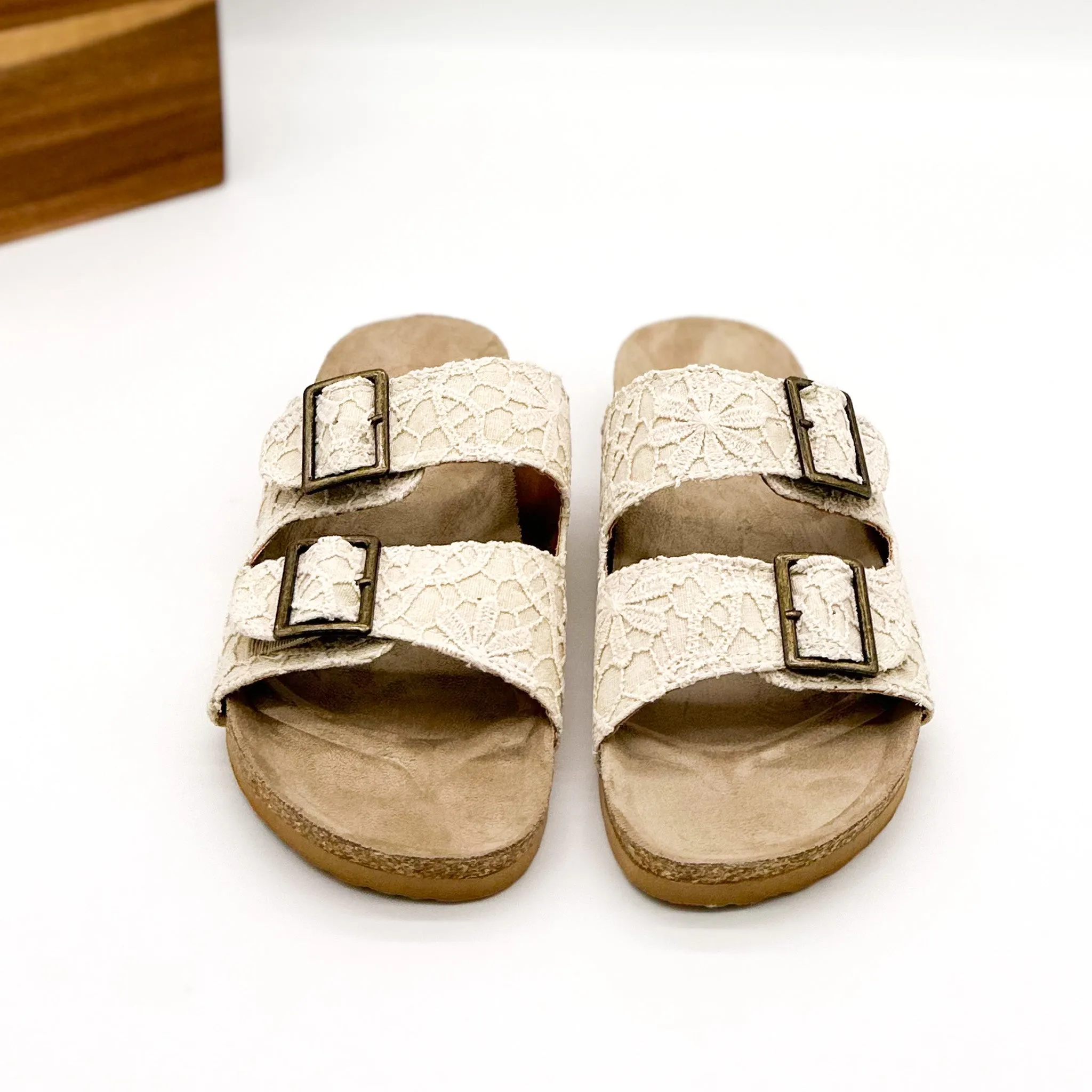 Kisha Sandal in Cream