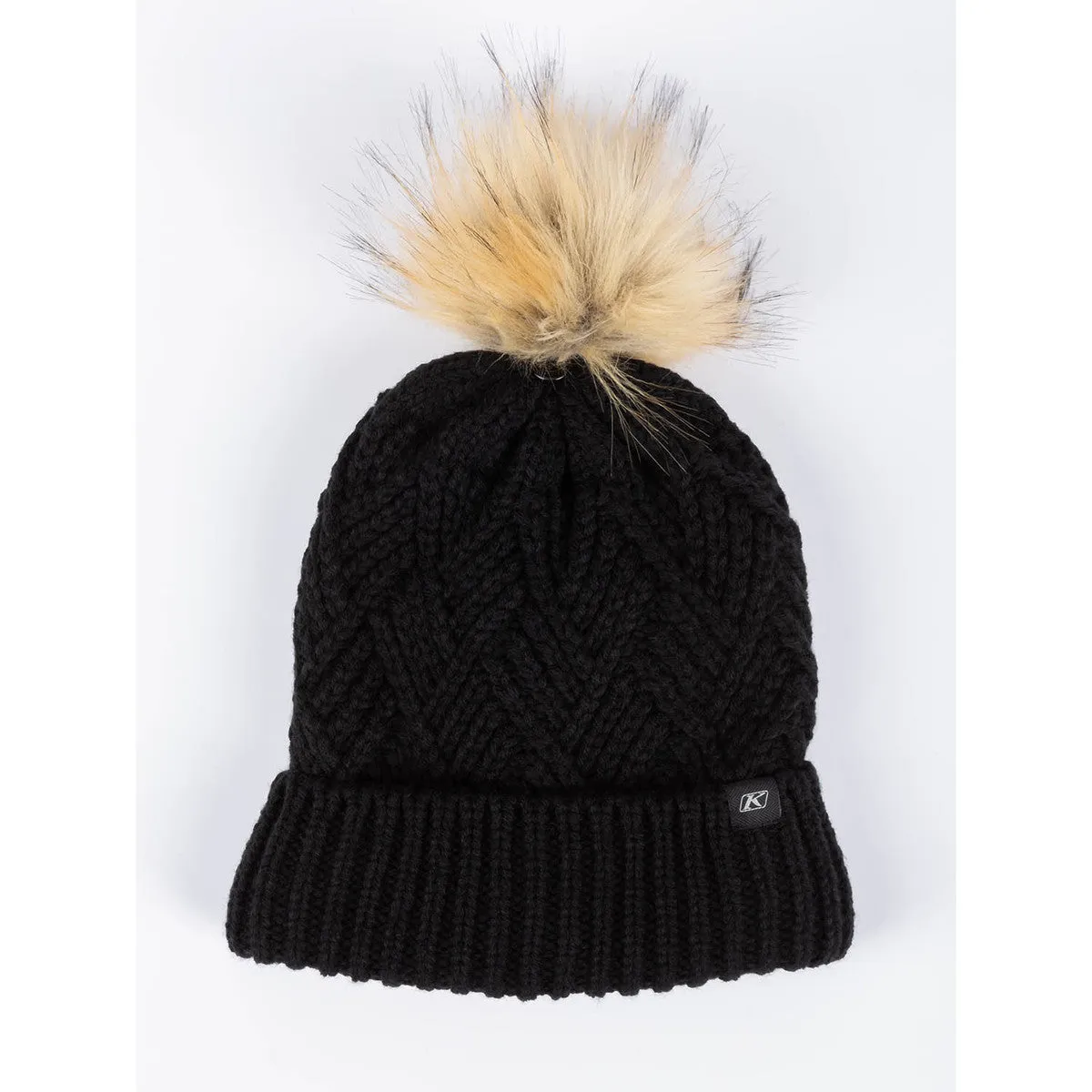 Klim Chevron Pom Beanie Black