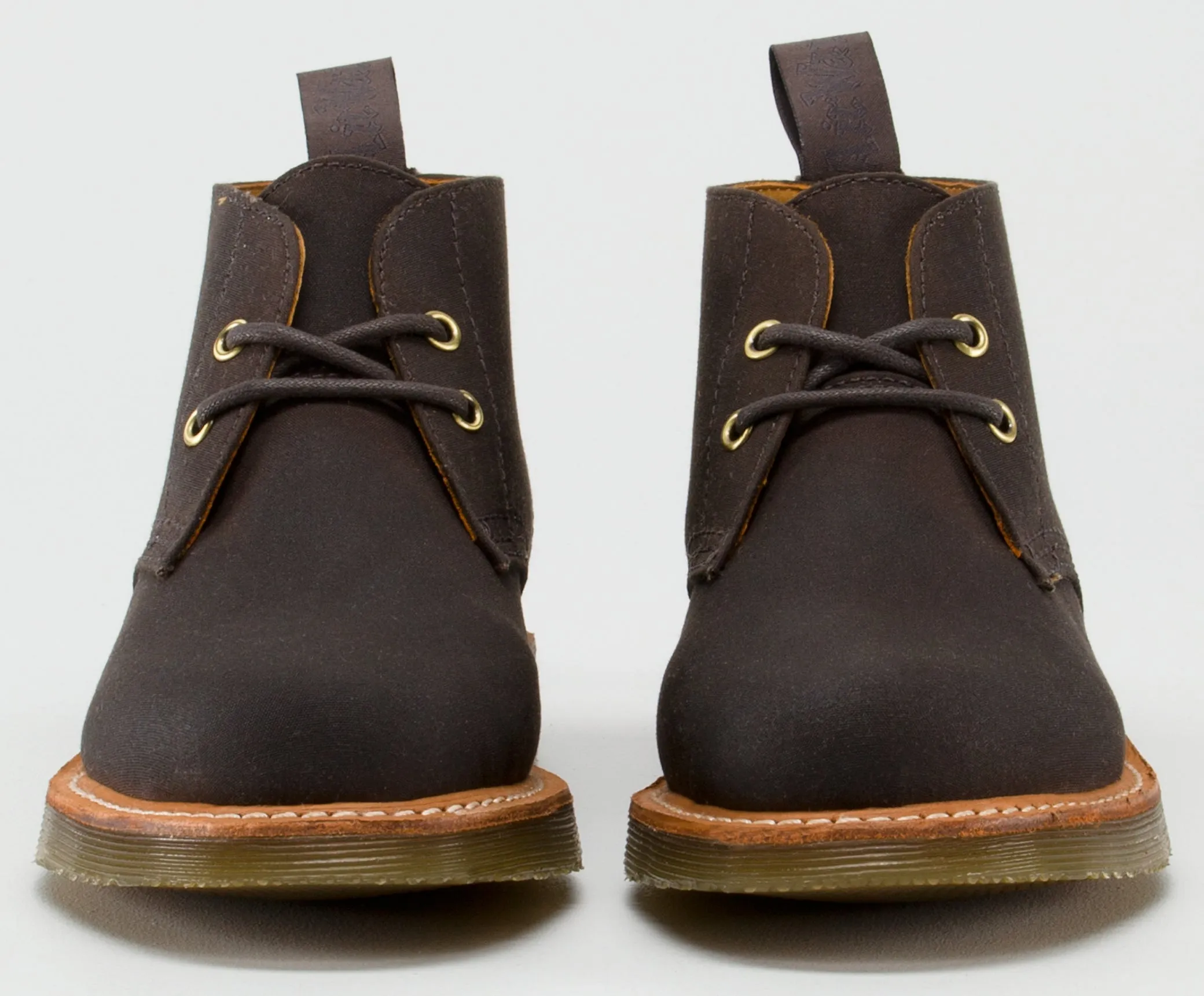 LANGLEY DARK BROWN WAX CANVAS