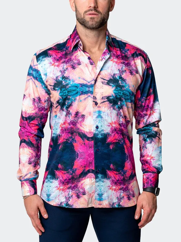 Maceoo Shirt | Fibonacci Tranquil Pink