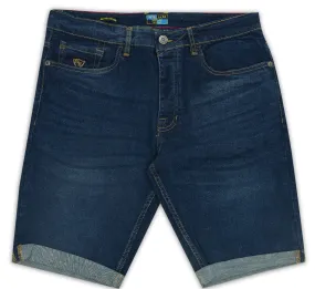 Mid Wash Denim Shorts