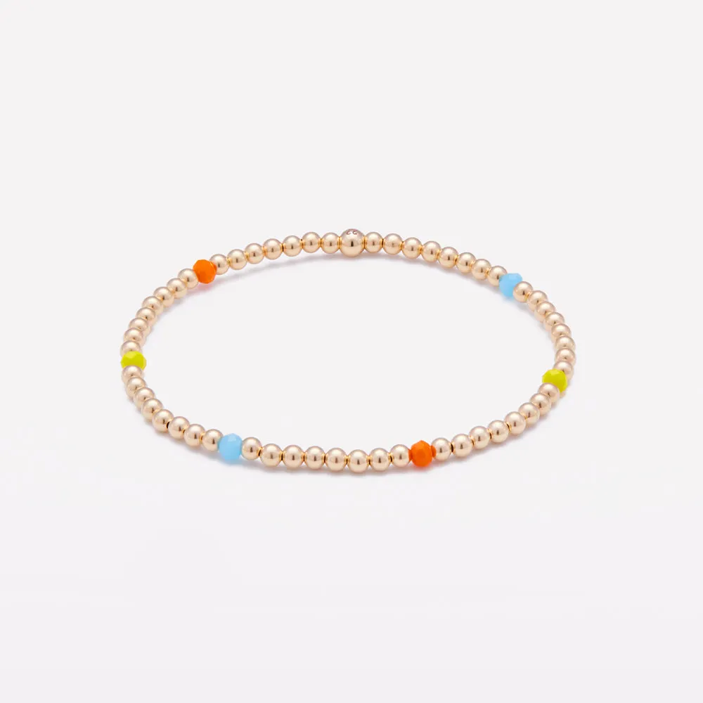 MINI NOOR RAINBOW BRACELET 3MM