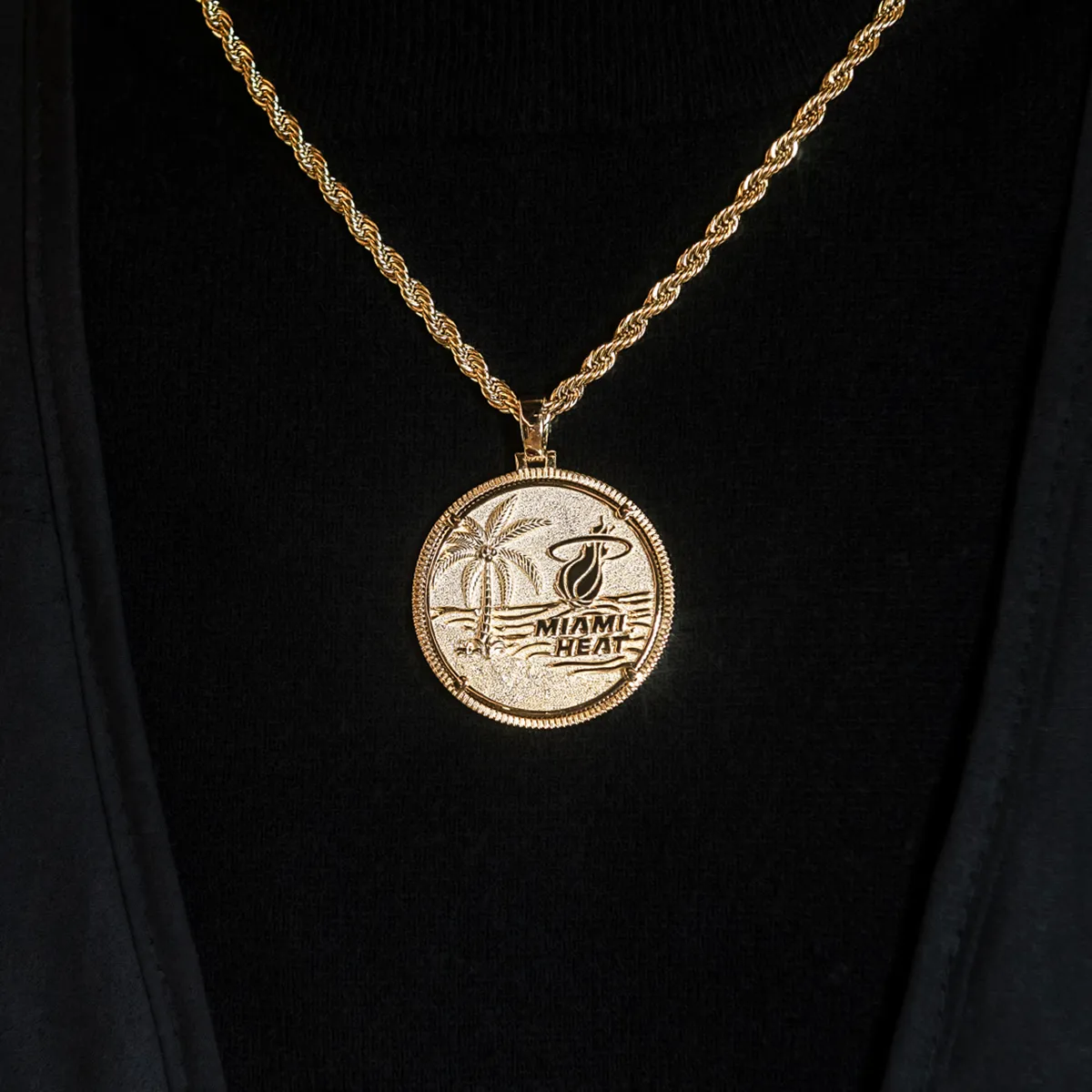 NBA Miami Heat Coin Pendant