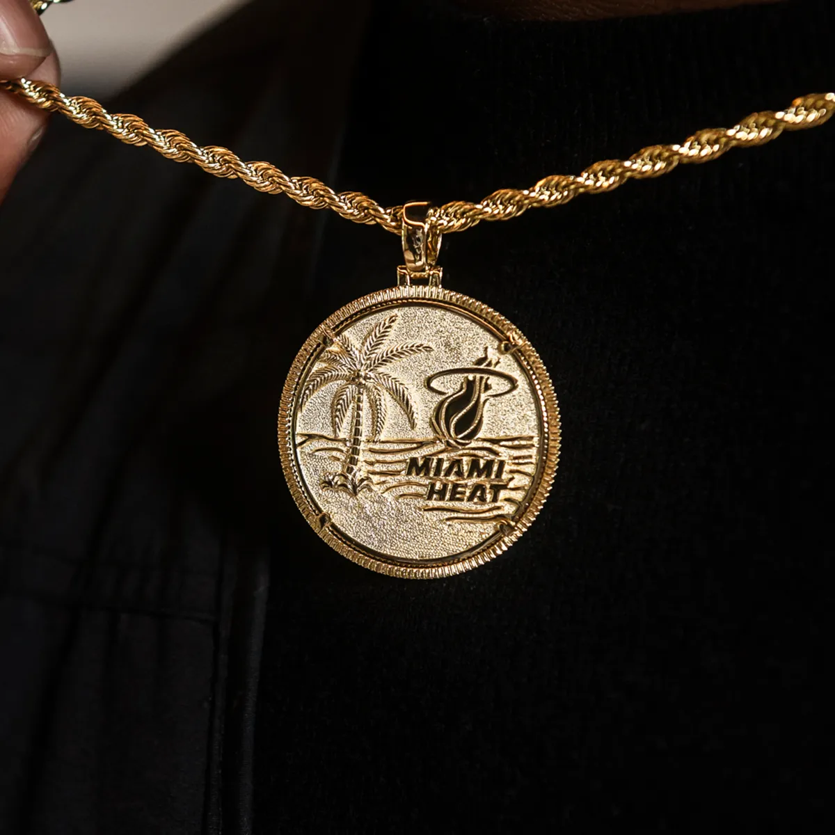 NBA Miami Heat Coin Pendant