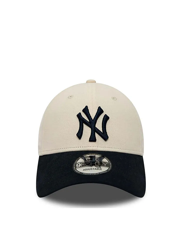 New Era New York Yankees MLB Cap Cream