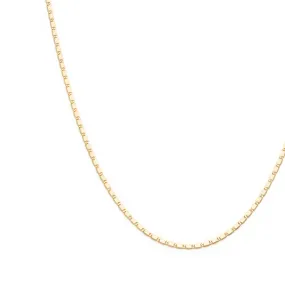 Nostalgia Chain Necklace | Solid 14k Gold