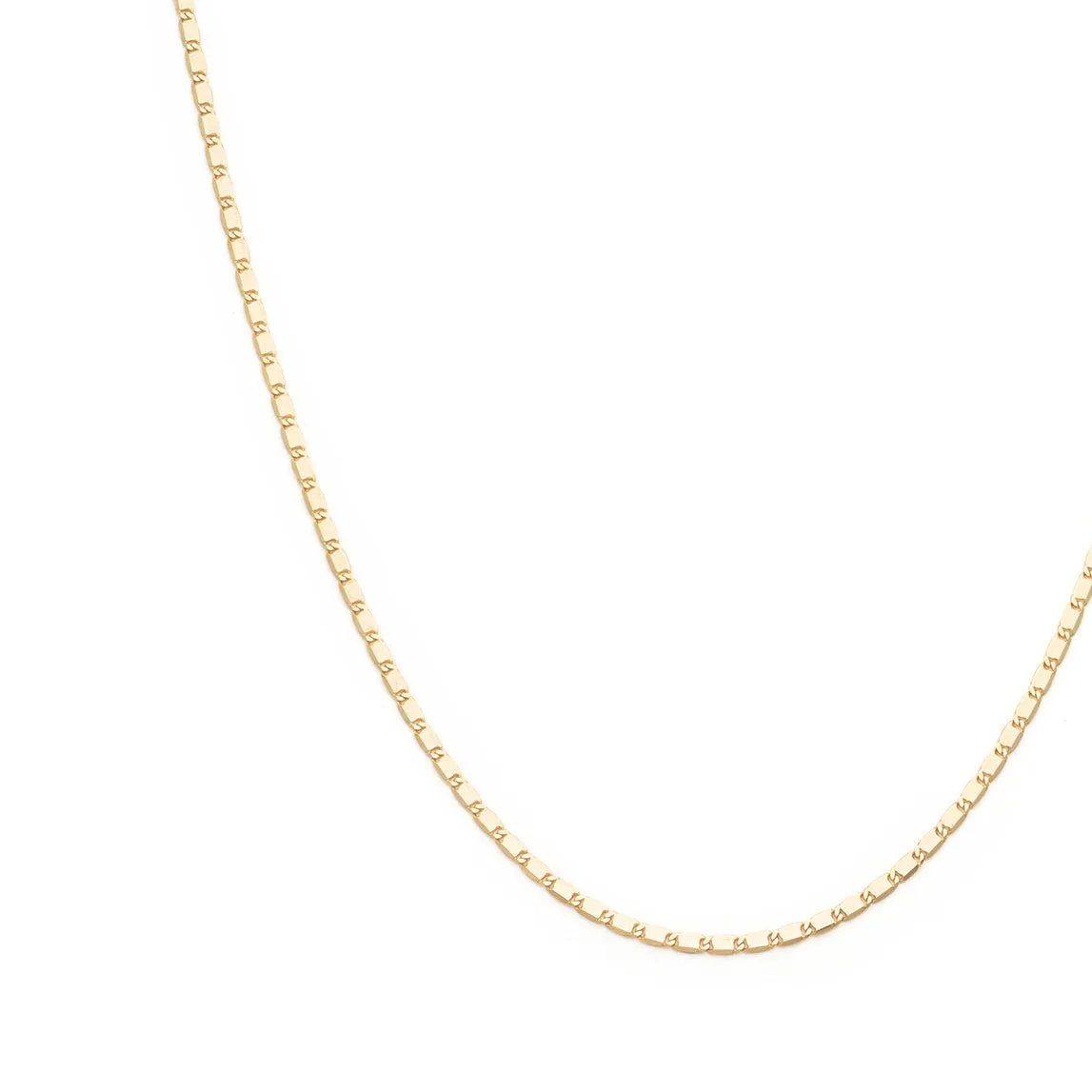 Nostalgia Chain Necklace | Solid 14k Gold