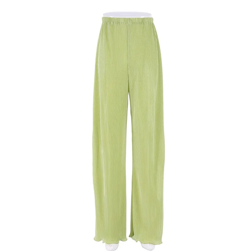 Pleated Women's Shirt Trousers