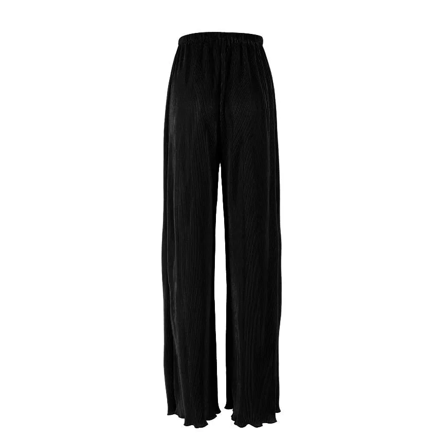 Pleated Women's Shirt Trousers