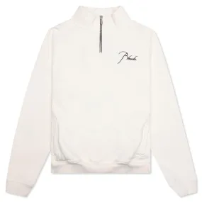 Quarter Zip - Vintage White