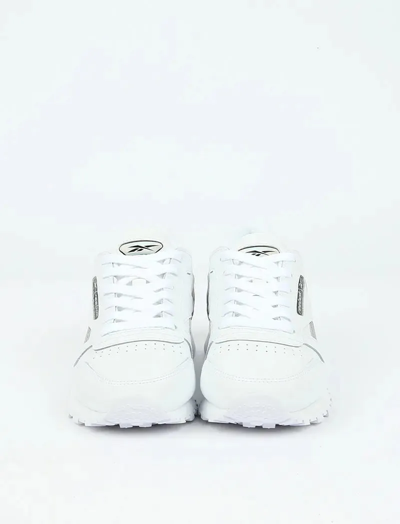 Reebok Womens Classic Leather Trainer White / Silvmt / White