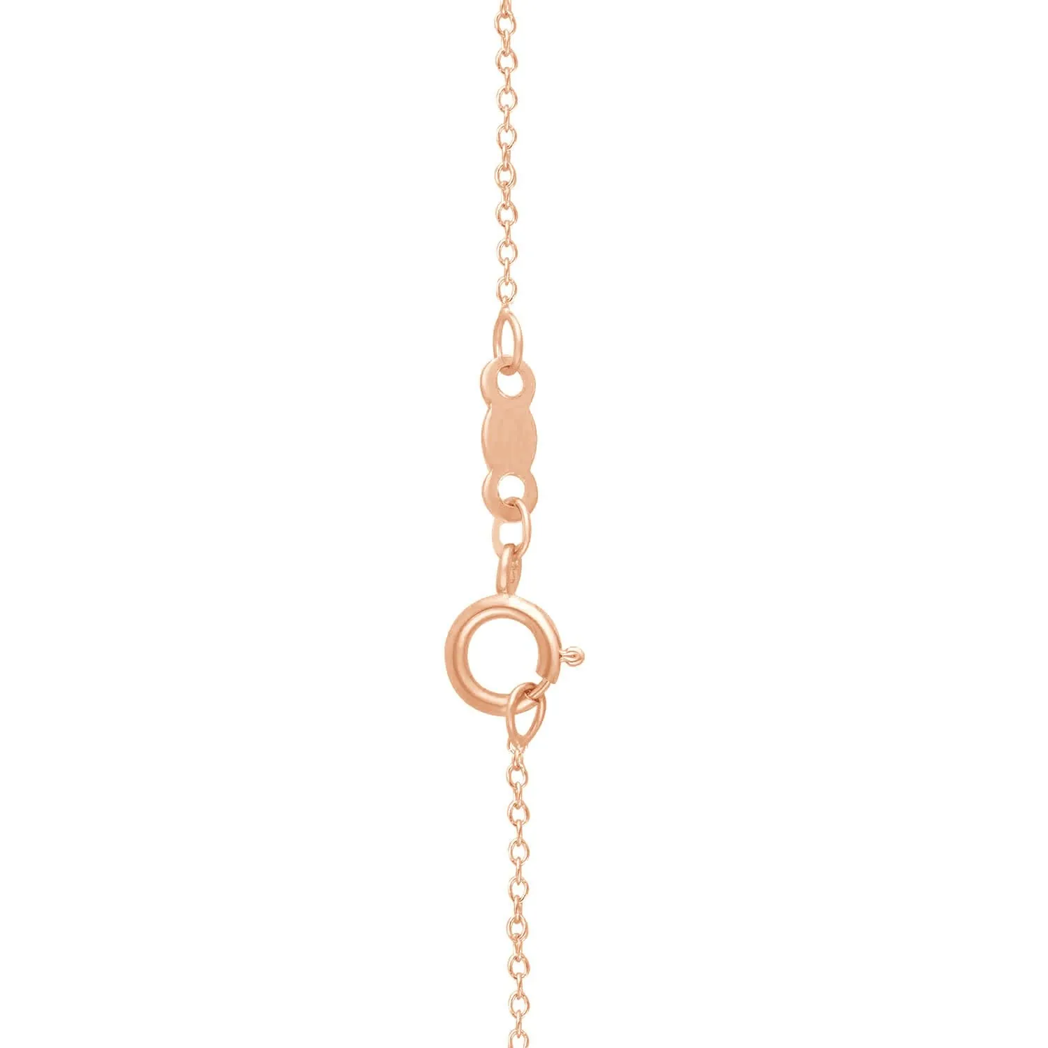 Rose Gold Diamond Eternal Pendant