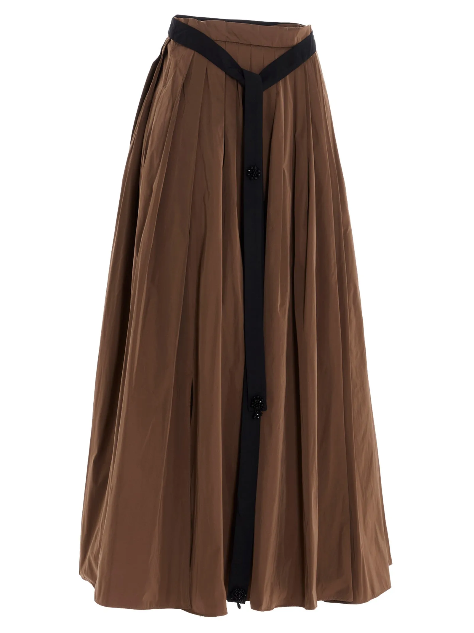 'S Max Mara Pleated Midi Skirt