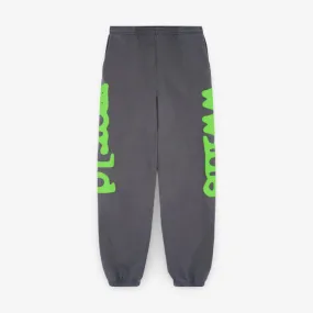 Sp5der 'Beluga' Sweatpants Slate Grey / Green SS24