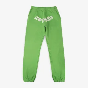 Sp5der 'Classic' Sweatpants Green SS21