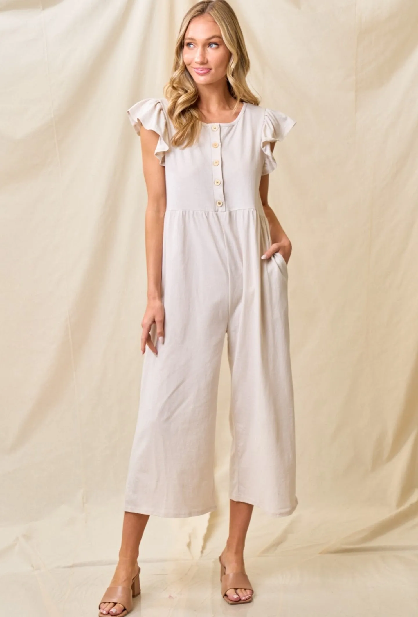 The Lovely Dove Jumpsuit