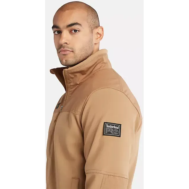 Timberland Pro Men's Trailwind Full Zip Fleece Jacket -Wheat- TB0A644ND02