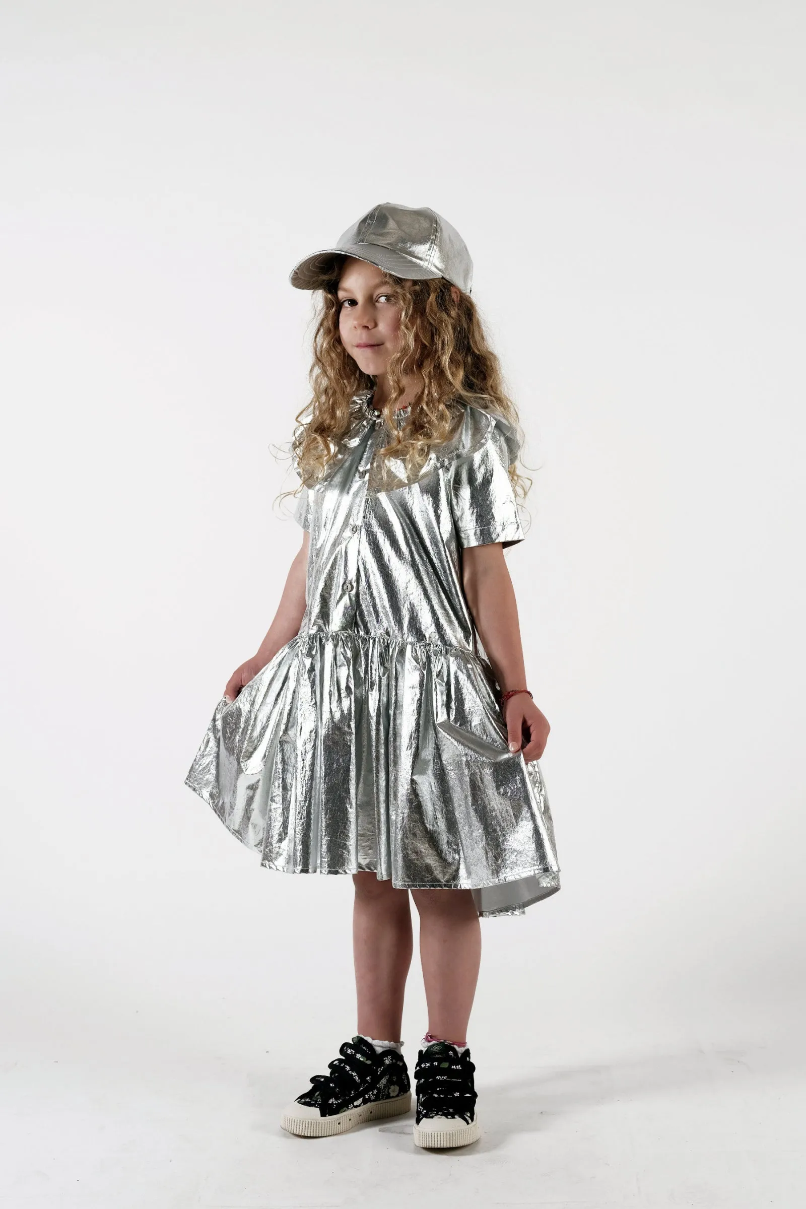 WOLF AND RITA An Ode To Summer GRAA SILVER  DRESS